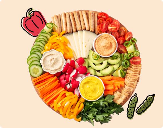 Makkelijke borrelplank